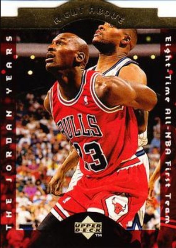 Michael Jordan 1996 Collector's Choice #CA3 A Cut Above: The Jordan Years RAW