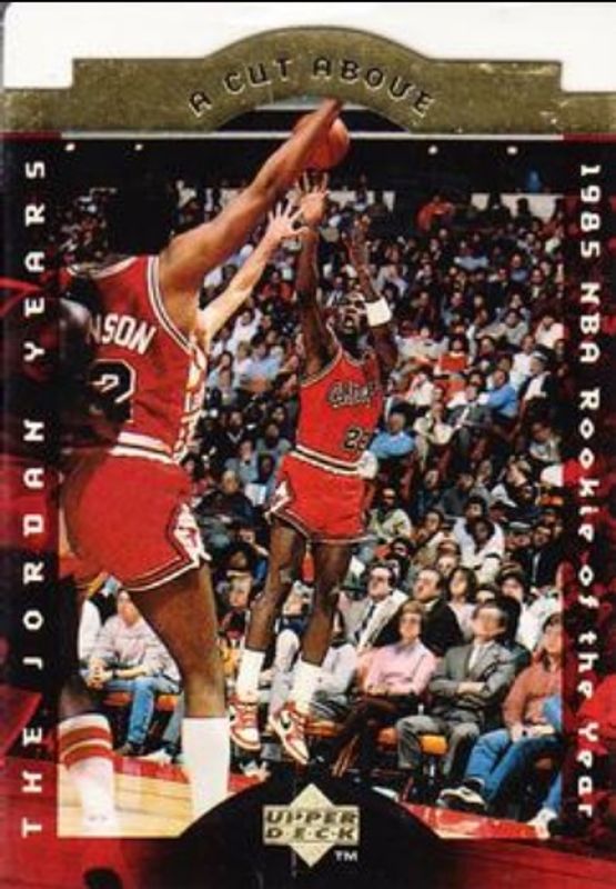 Michael Jordan 1996 Collector's Choice #CA1 A Cut Above: The Jordan Years RAW