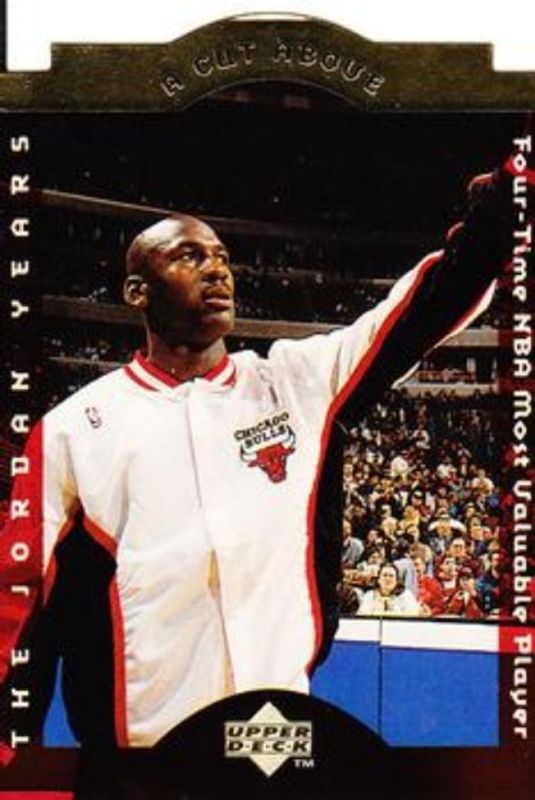 Michael Jordan 1996 Collector's Choice #CA7 A Cut Above: The Jordan Years RAW