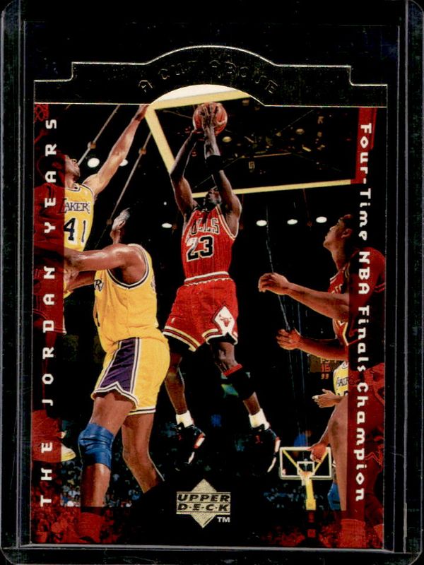 Michael Jordan 1996 Collector's Choice #CA8 A Cut Above: The Jordan Years RAW