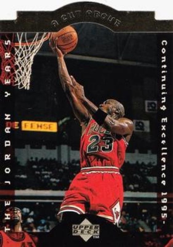 Michael Jordan 1996 Collector's Choice #CA10 A Cut Above: The Jordan Years RAW