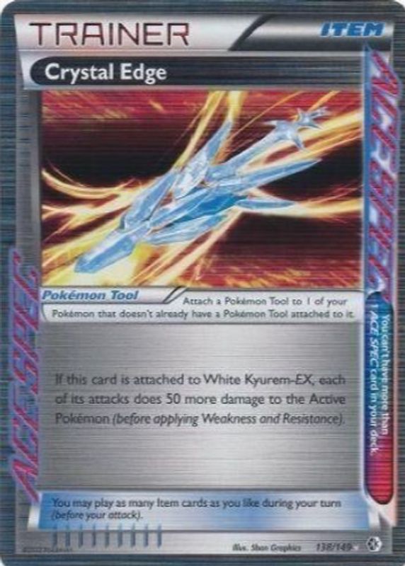 2012 Black & White: Boundaries Crossed #138/149 Holo (ACE SPEC)
