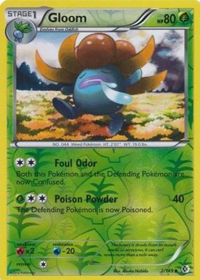 2012 Black & White: Boundaries Crossed #002/149 Reverse Holo