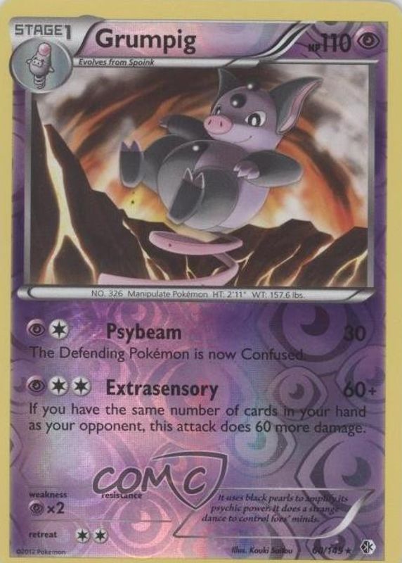 2012 Black & White: Boundaries Crossed #060/149 Reverse Holo