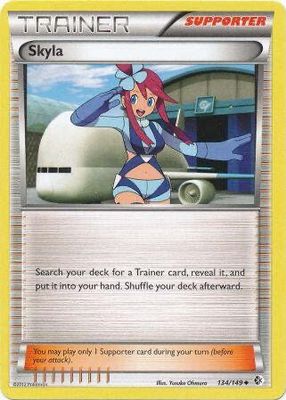 Skyla 2015 Japanese XY-P Promo #164/XY-P Blue Shock/Red