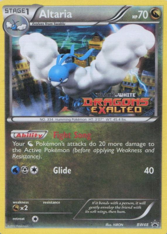 2012 Black & White: Black Star Promo #BW48 Holo (Prerelease)