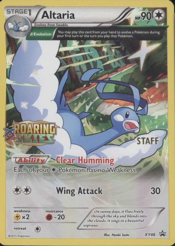 2015 XY: Black Star Promo #XY46 Holo (Prerelease - STAFF)