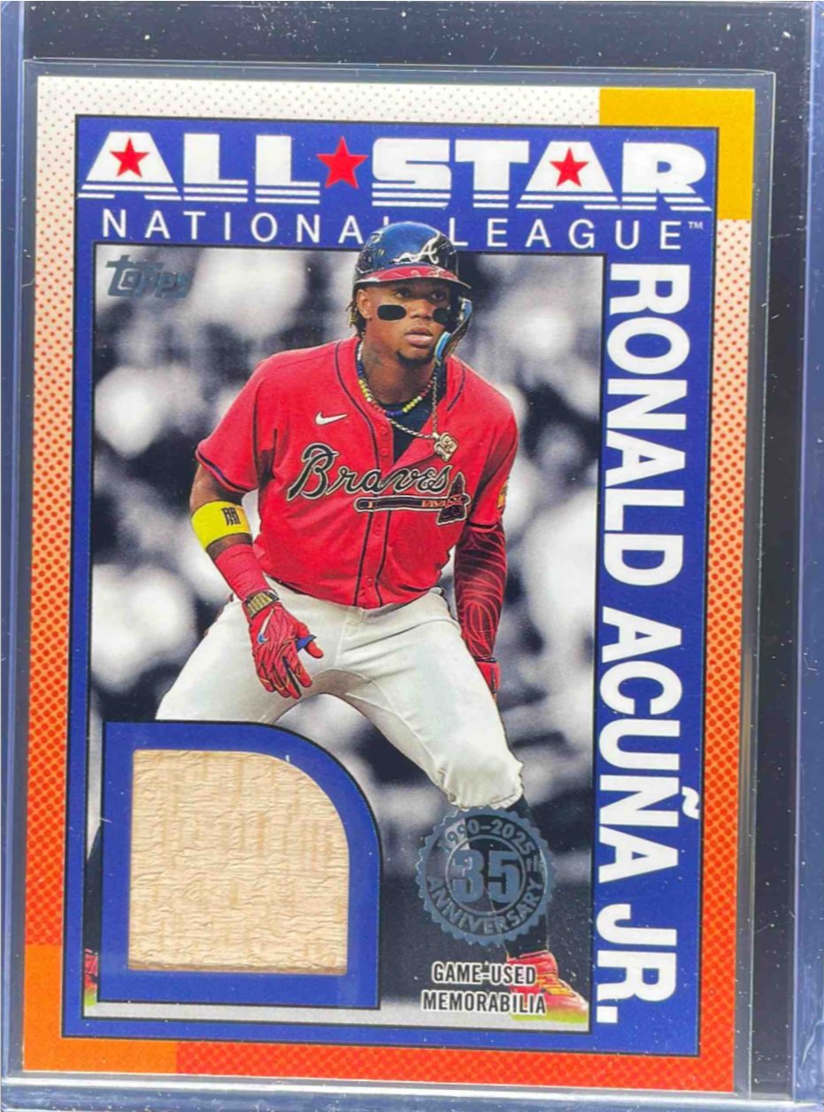 Ronald Acuna Jr. 2025 Topps #90ASR-RA 1990 Baseball All-Star