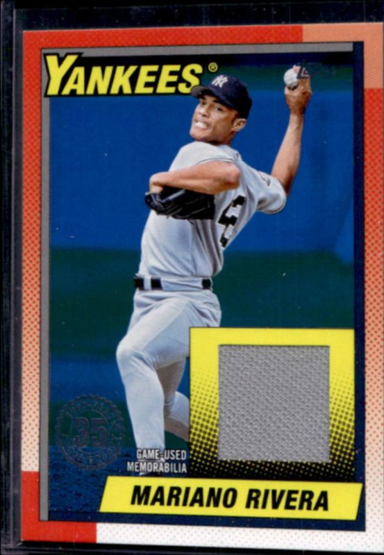 Mariano Rivera 2025 Topps #T90R-MR 1990 Baseball Relics (Series 1) - Blue /150 RAW