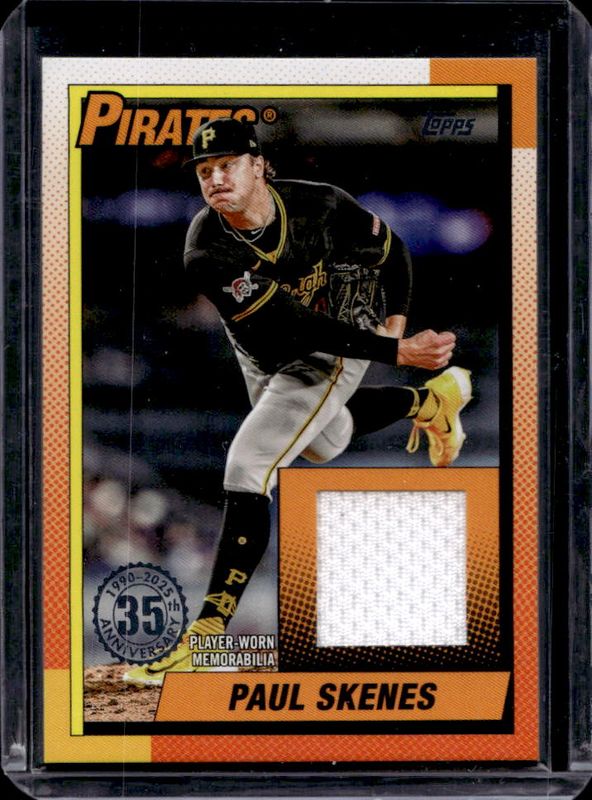 Paul Skenes 2025 Topps #T90R-PS 1990 Baseball Relics (Series 1) RAW