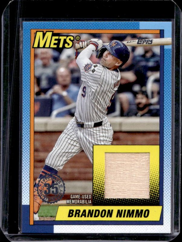 2025 Topps #T90R-BN 1990 Baseball Relics (Series 1)