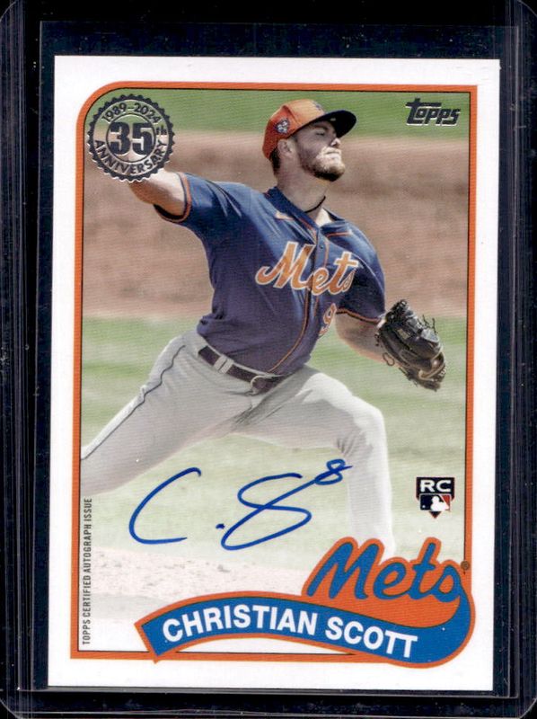 2025 Topps #90A-CS 1990 Baseball Autographs (Series 1)