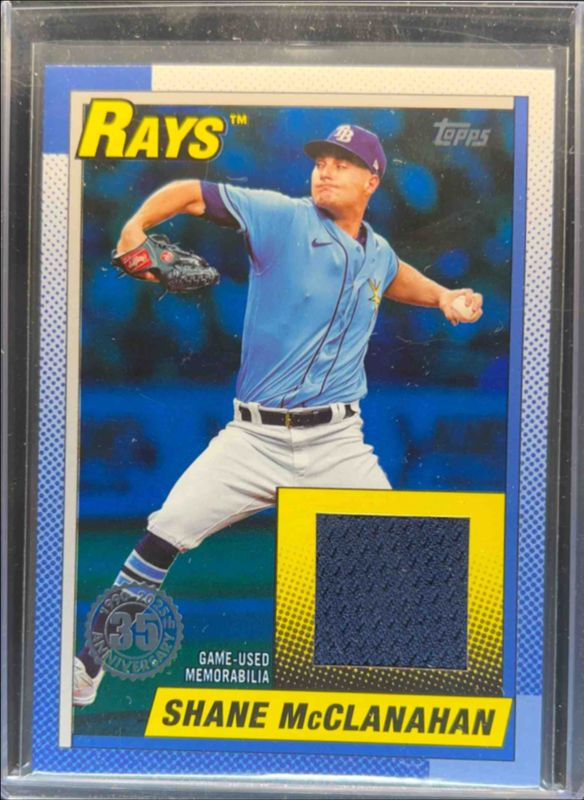 2025 Topps #T90R-SM 1990 Baseball Relics (Series 1) - Blue /150