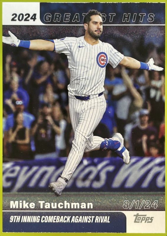 Mike Tauchman 2025 Topps #GH-18 2024's Greatest Hits RAW