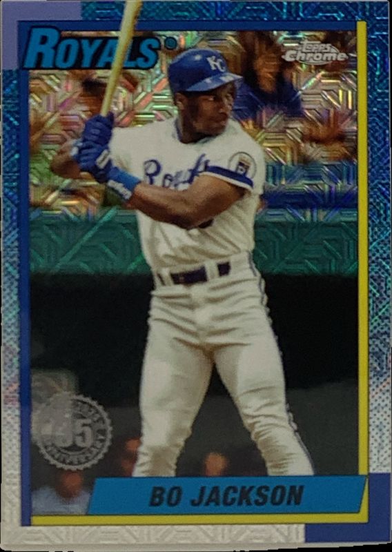 Bo Jackson 2025 Topps #T90C-92 1990 Baseball Chrome Silver Pack RAW