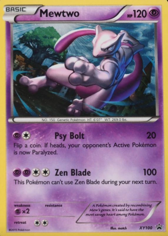 mewtwo pokemon card 2016 2016 Pokemon XY Evolutions Mewtwo #51 Card PSA 9 MINT