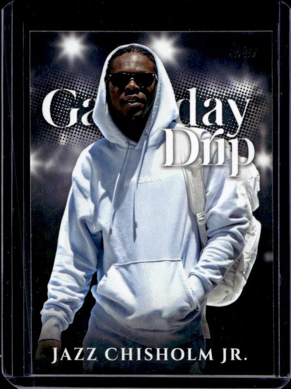 Jazz Chisholm Jr. 2025 Topps #GD-21 Gameday Drip RAW