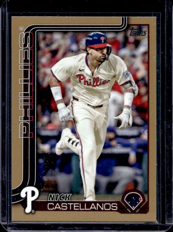 Nick Castellanos 2025 Topps #427 Gold /2025 RAW