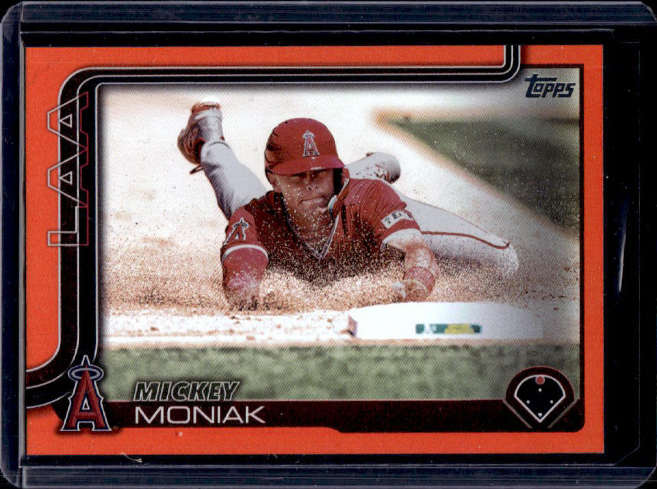 Mickey Moniak 2025 Topps #479 Orange Rainbow /25 Price Guide