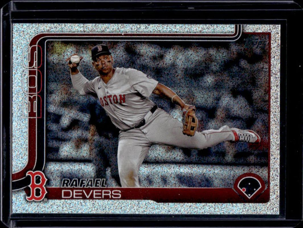 Rafael Devers 2025 Topps #285 Sandglitter RAW