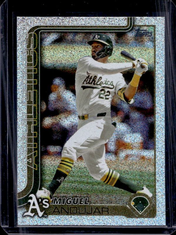 Miguel Andujar 2025 Topps #529 Sandglitter RAW