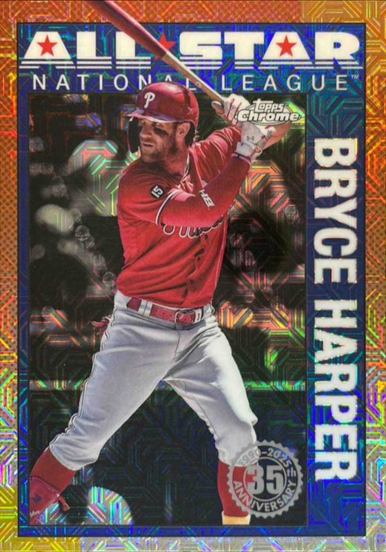 Bryce Harper 2025 Topps #RTB-BRY Rounding the Bases Relics (Series 2) RAW