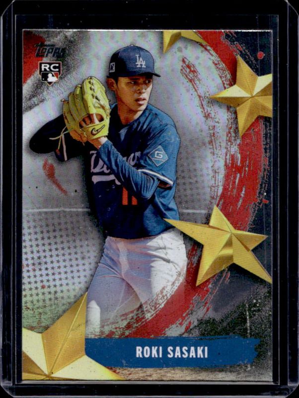 Roki Sasaki 2025 Topps #SMLB-53 Stars of MLB Rookie RAW
