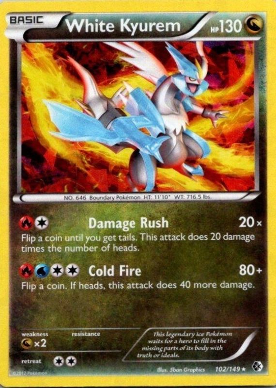 2012 Black & White: Boundaries Crossed #102/149 Promo (Cracked Ice)