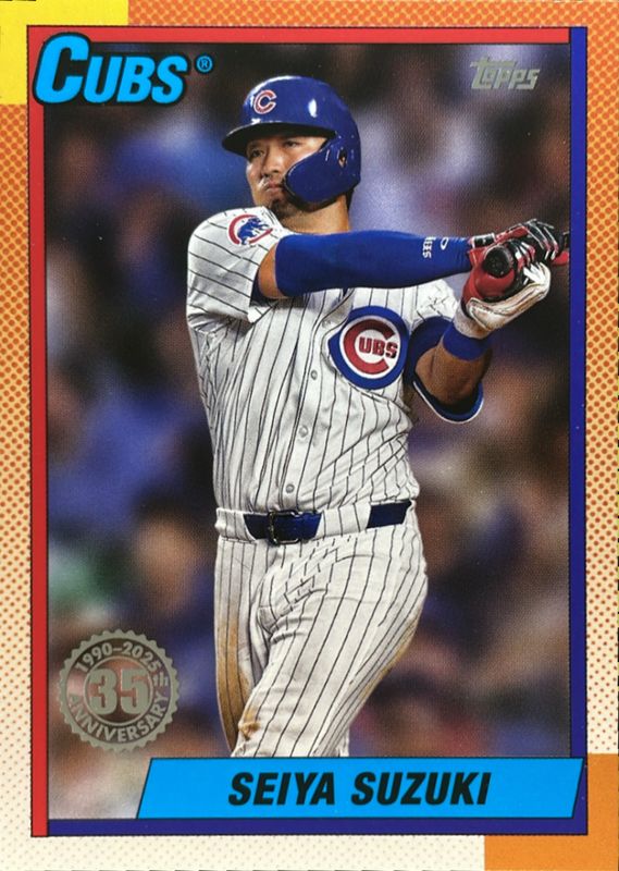Seiya Suzuki 2025 Topps #T90-77 1990 Topps Baseball RAW