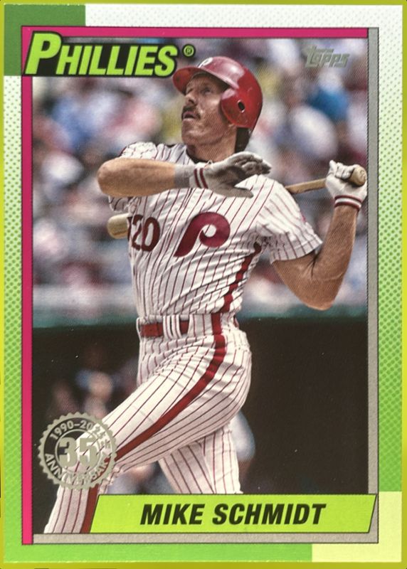 Mike Schmidt 2025 Topps #T90-2 1990 Topps Baseball RAW
