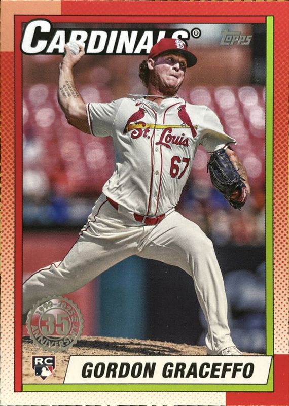 Gordon Graceffo 2025 Topps #T90-58 1990 Topps Baseball Rookie RAW