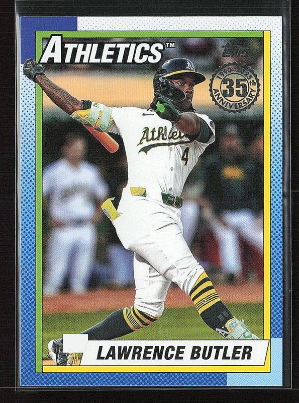 Lawrence Butler 2025 Topps #90B2-36 1990 Topps Baseball RAW