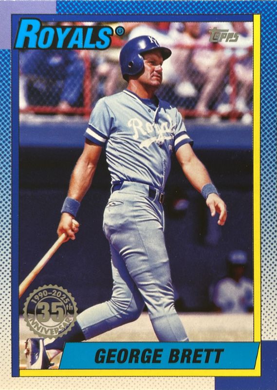 George Brett 2025 Topps #T90-28 1990 Topps Baseball RAW