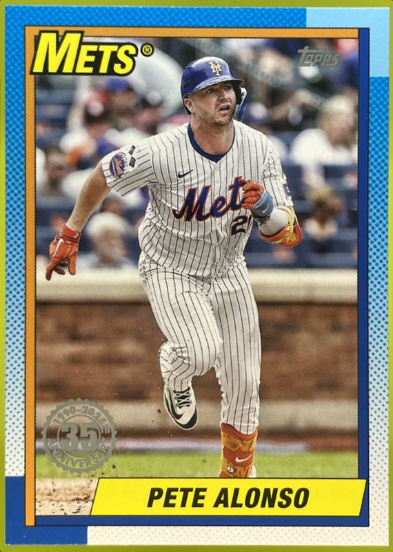 Pete Alonso 2025 Topps #T90-30 1990 Topps Baseball RAW