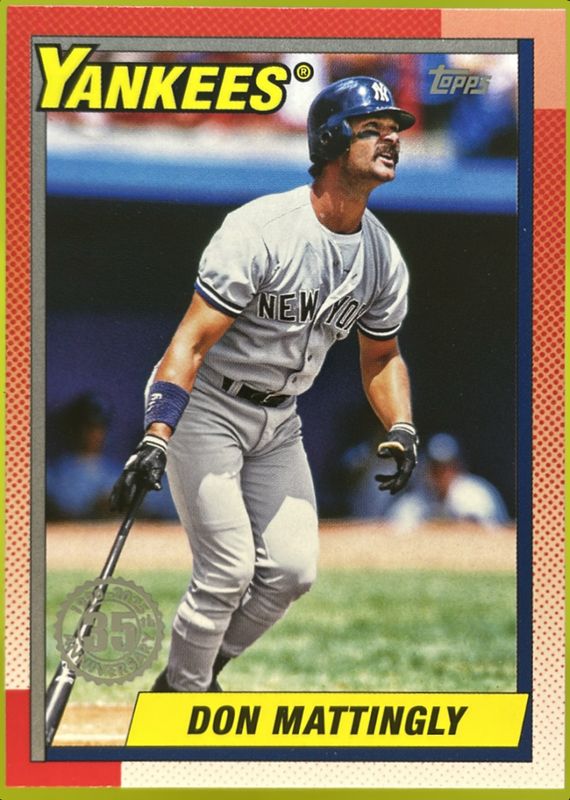Don Mattingly 2025 Topps #T90-65 1990 Topps Baseball RAW