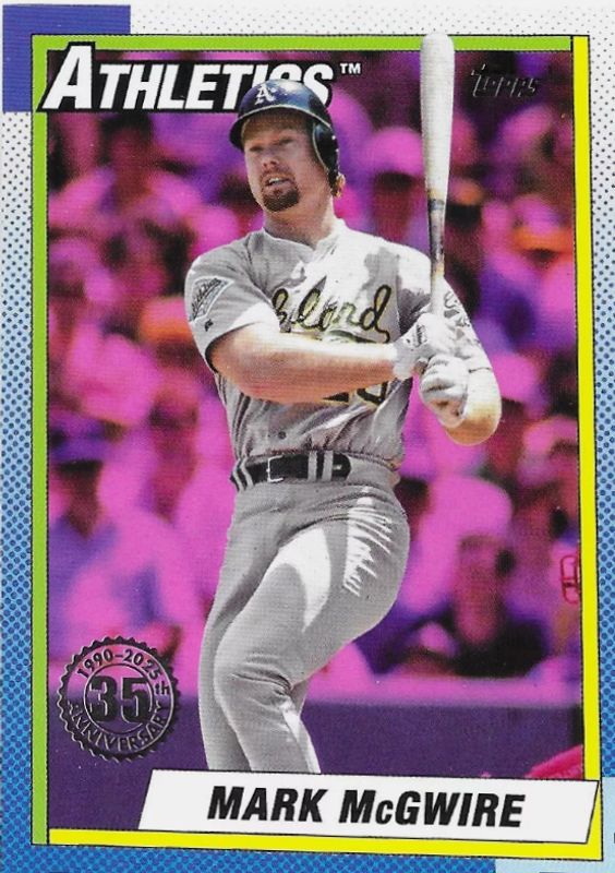 Mark McGwire 2025 Topps #T90-66 1990 Topps Baseball RAW