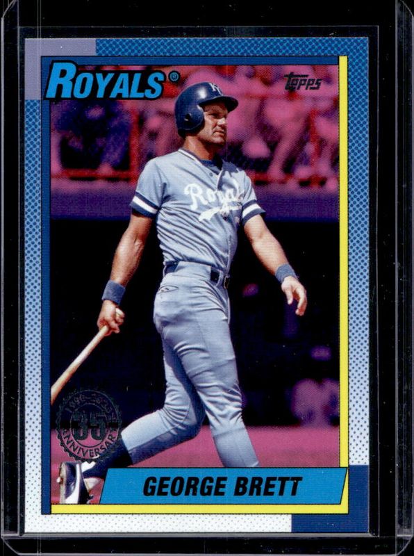 George Brett 2025 Topps #T90-28 1990 Topps Baseball - Pink RAW