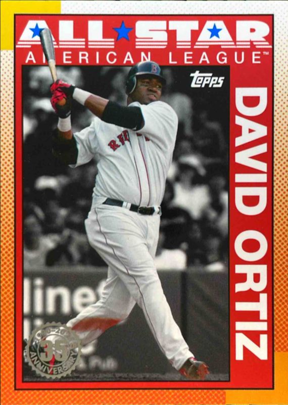 David Ortiz 2025 Topps #90AS-7 All-Star RAW