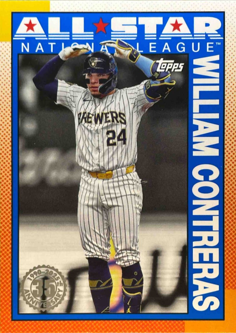 William Contreras 2025 Topps #90AS-42 All-Star Price Guide