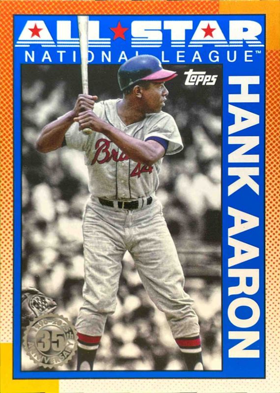Hank Aaron 2025 Topps #90AS-14 All-Star RAW