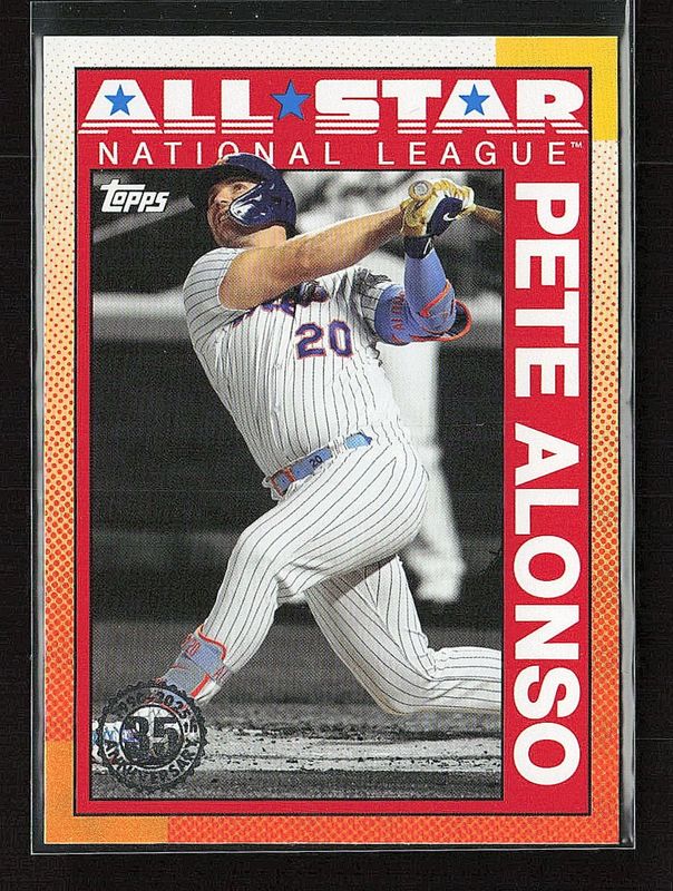 Pete Alonso 2025 Topps #90AS-15 All-Star RAW