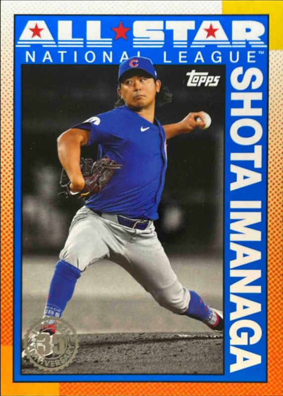 Shota Imanaga 2025 Topps #90AS-47 All-Star RAW