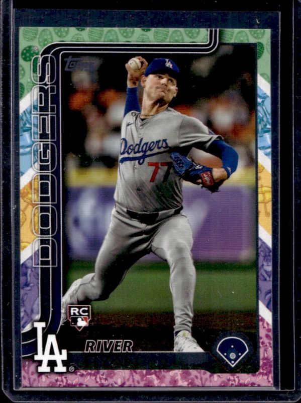 River Ryan 2025 Topps #273 Holiday Eggs Rookie RAW