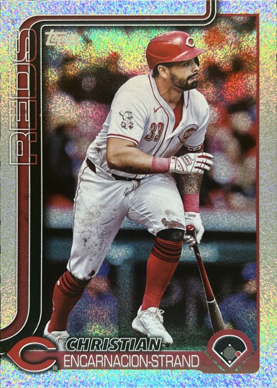 Christian Encarnacion-Strand 2025 Topps #4 Sandglitter RAW