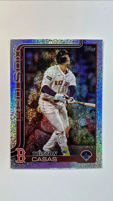 Triston Casas 2025 Topps #11 Sandglitter RAW