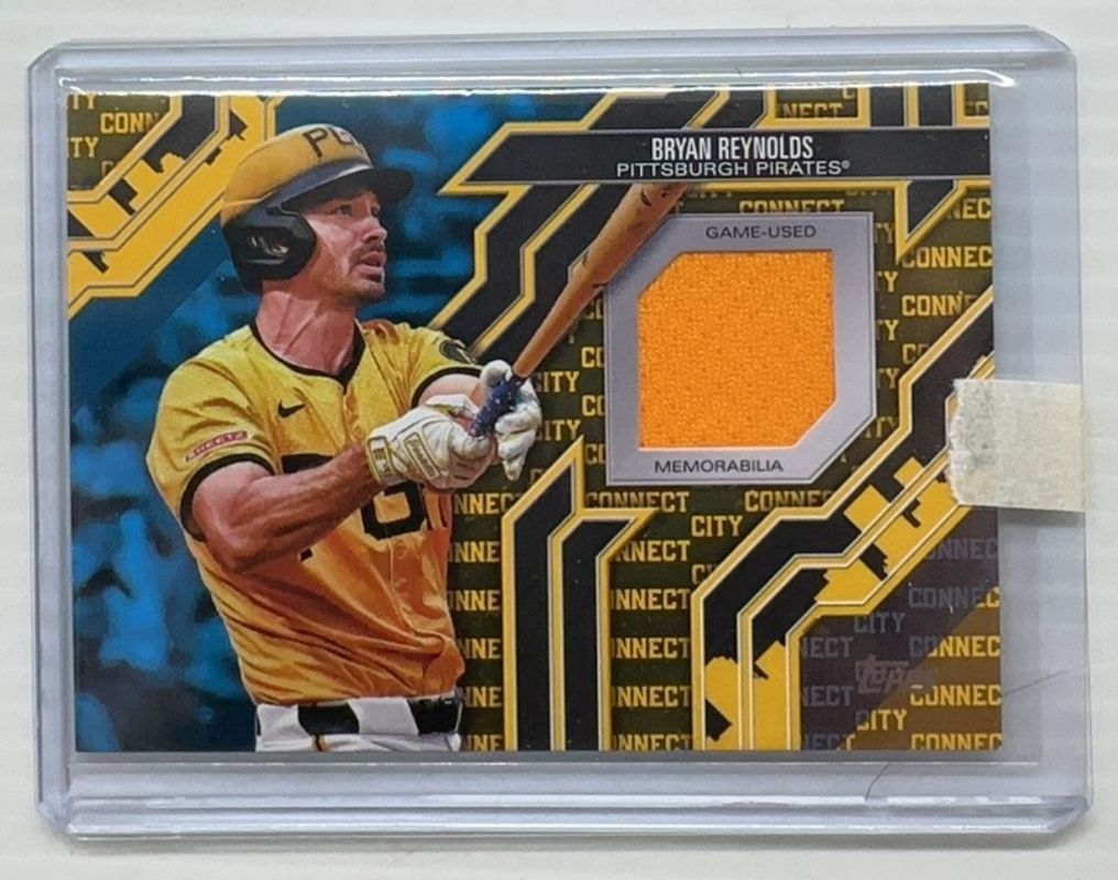 Bryan Reynolds (MLB) 2025 Topps #CC-BR City Connect Swatch Relics - Blue /150 RAW