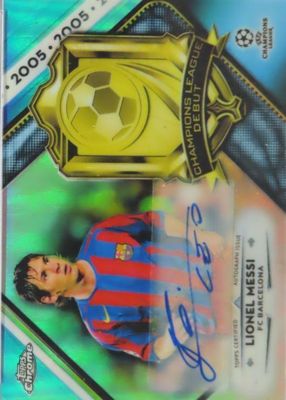 2018 Topps Chrome UEFA Champions League #CLD-LM Champions League Debut Autographs (/10)