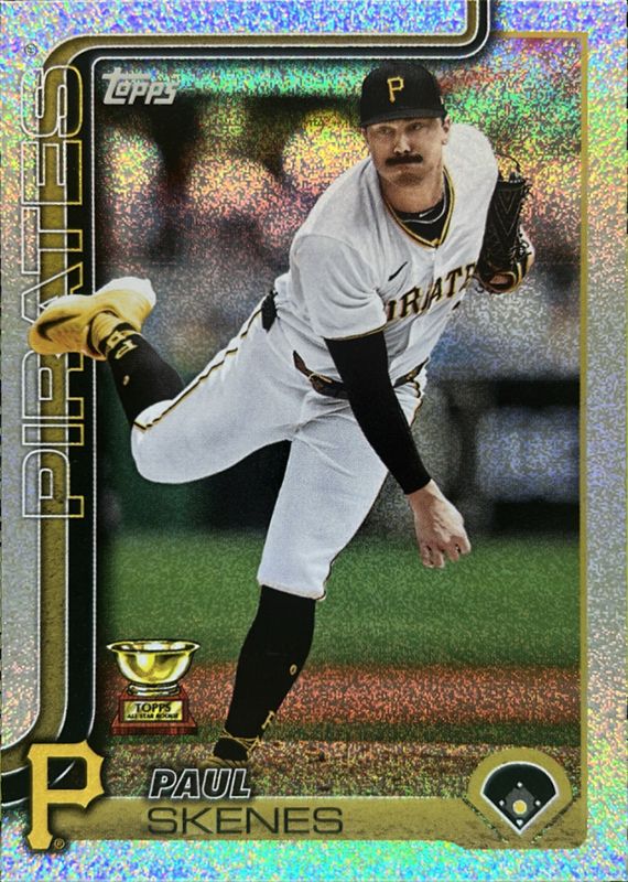 Paul Skenes 2025 Topps #98 Sandglitter RAW