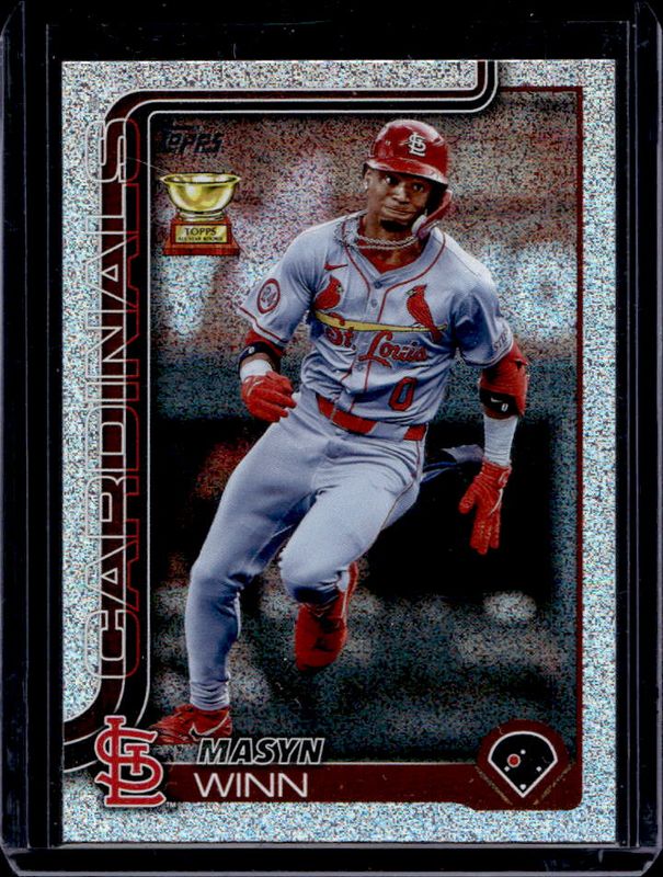 Masyn Winn 2025 Topps #22 Sandglitter RAW