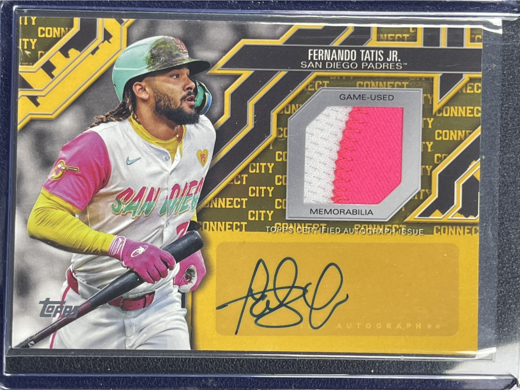 Fernando Tatis Jr. 2025 Topps #CCAR-FT City Connect Swatch